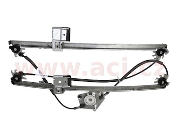 přední stahovačka (mechanizmus elektrického systému - bez motoru) 4/5dv. SCHNEIDER, L