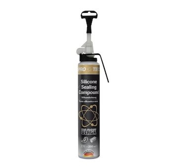 PRO TEC SILICONE SEALING COMPOUND BLACK-Silikón čierny 200ml  do 250°C