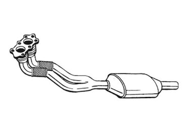 PROAUTO Katalyzátor Audi, Seat, Skoda, VW 1.8/2.0/2.3 20v, 96'-01' /099-570/ (EURO 2)