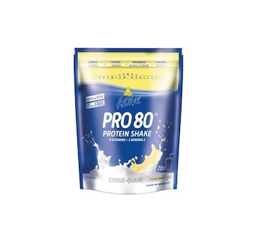 protein ACTIVE PRO 80 / 500 g Citron-tvaroh (Inkospor - Německo)