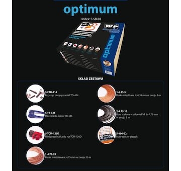 Sada na výrobu brzdových trubiek OPTIMUM *obj