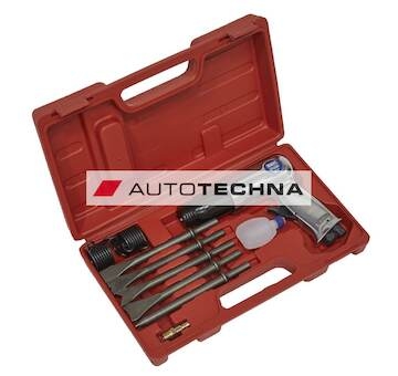 SEALEY Air Hammer with Chisels Long Stroke