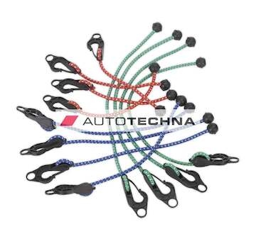 SEALEY Assorted Tarpaulin Cord Set 12pc