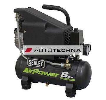 SEALEY Compressor 6ltr Direct Drive 1hp