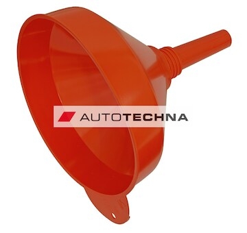 SEALEY Funnel Medium 200mm Fixed Spout with Filter