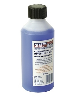 SEALEY Kvapalina na zisťovanie netesnosti spaľovania 250ml