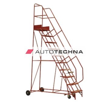 SEALEY Mobile Safety Steps 4-Tread