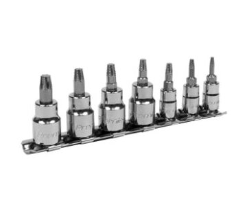 SEALEY Sada bitov TORX Lock-On 1/4