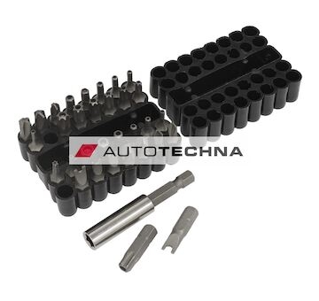 SEALEY Security Bit & Magnetic Adaptor Set 33pc