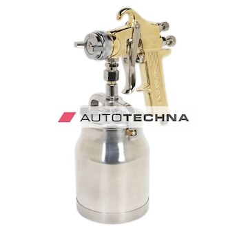 SEALEY Spray Gun Professional Suction Feed 1.8mm Set-Up