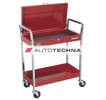 SEALEY Trolley 2-Level Heavy-Duty with Lockable Top