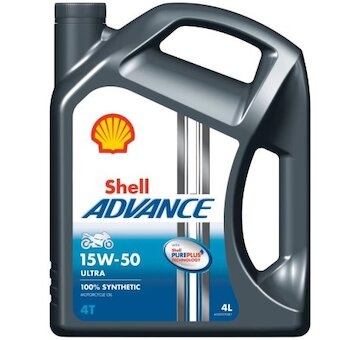 Shell Advance Ultra 4T 15W-50, 4l