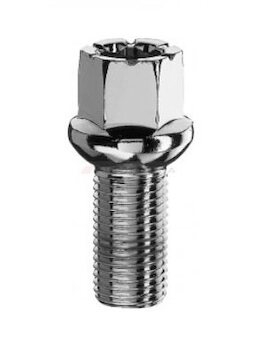 Skrutka kolesa M14 x 1,5 x 27 / 48 mm, guľa R13, dutá hlava, K17 BIMECC (Škoda, Seat, VW)