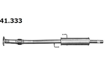 Stredný tlmič výfuku NOVAK 41.333