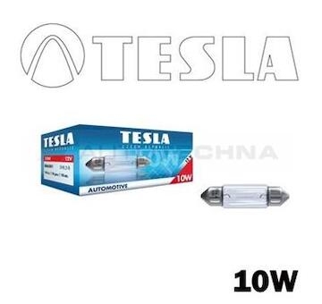 TESLA Žiarovka 12V  C10W  sV8 5-8 - sulfitová