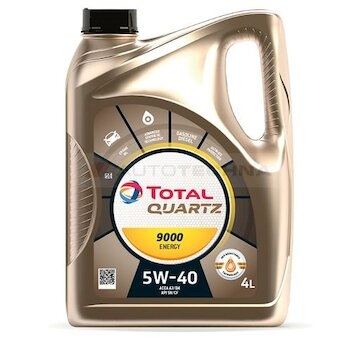 Total Quartz 9000 Energy 5W-40 5l °