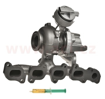 turbodmychadlo Bosch-Mahle model 030TC11002000, originální díl repasovaný firmou TURBOCHARGER (+ vratná část 1750 Kč/70 €)