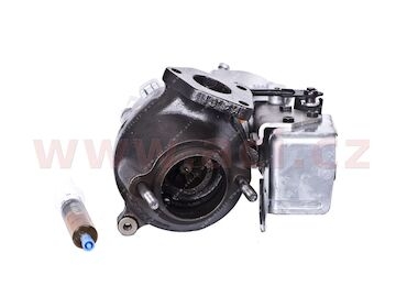 turbodmychadlo GARRETT model GTA1749V, originální díl repasovaný firmou TURBOCHARGER (+ vratná část 1750 Kč/70 €)