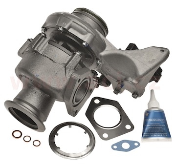 turbodmychadlo MHI model TFO35HL6bs-09GFT, originální díl repasovaný firmou TURBOCHARGER (+ vratná část 1750 Kč/70 €)