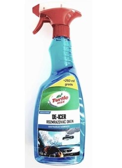 TURTLE WAX DE-ICER - Rozmrazovač skiel 500ml+250ml grátis