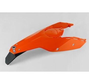 UFO Blatník zadný Enduro LED KTM EXC-EXC-F 125,250,300,450 08-11/ EXC-F 350 11 oranžová