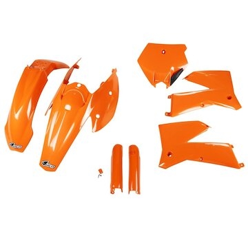 UFO Kompletný plastový KIT KTM SX-SXF 05-06 originál