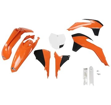 UFO Kompletný plastový KIT KTM SX-SXF 13-15 SX250 16 originál 13-14