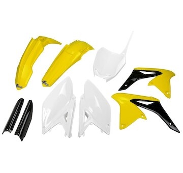 UFO Kompletný plastový KIT Suzuki RMZ 250 10-18 originál 18