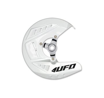 UFO Kryt predného kotúča Honda CRF 250R 13-21 CRF 250RX 19-21 CRF 450R-RX 13-20 biela