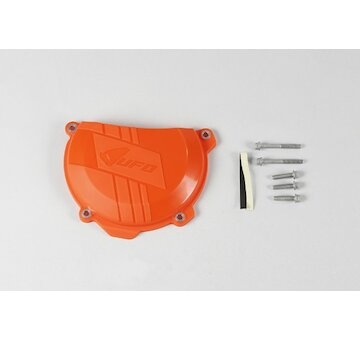 UFO Kryt spojky KTM SXF250 13-15 / SXF350 11-15 / EXC250 13-15 / EXC350 12-15 oranžová