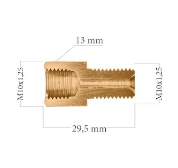 WP Redukcia trubky R-138 (10x1,25-10x1,25)