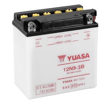 YUASA Motobatéria Standard 12V 9Ah 85A (138x77x141mm) 0,6l T6 