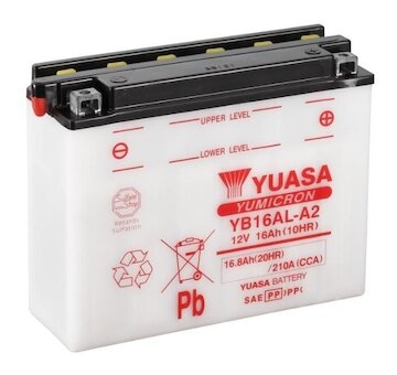 YUASA Motobatéria Yumicron 12V 16Ah 210A (207x72x164mm) 1,1l T2 