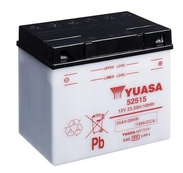 YUASA Motobatéria Yumicron 12V 25Ah (20HR) 130A (186x130x171mm) 1,8l T10 