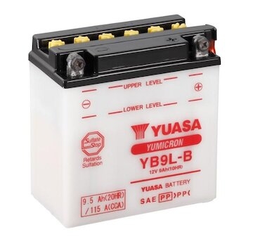 YUASA Motobatéria Yumicron 12V 9Ah 115A (135x77x139mm) 0,6l T6 