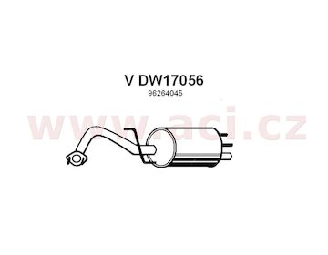 zadní díl výfuku ASSO/VENEPORTE