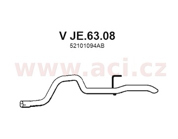 zadní díl výfuku FENNO/IMASAF/EBERSPACHER