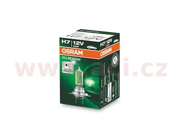 žárovka H7 12V 55W (patice PX26d) OSRAM ALLSEASON SUPER