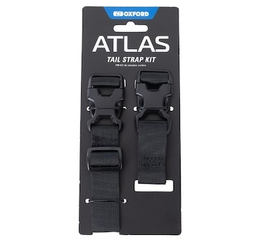 zavazadlové popruhy Atlas advanced tail straps kit, OXFORD (černá)