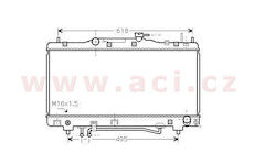 1/97- chladič 2.0i 16V (+AUT±AC) [350*698*16]