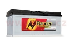 110Ah baterie, 900A, pravá BANNER Power Bull Professional 394x175x190