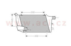 2/04- intercooler 3.0TDi V6 (A±AC) pravý [270*204*64]