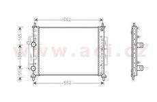 5/00- chladič 1.6i 16V (+AC) [475*395*32]