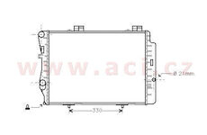 6/93-10/97 chladič 2.8i 24V (±AC) [615*420*42]