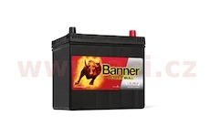 60Ah baterie, 510A, pravá BANNER Power Bull 233x173x203(225)