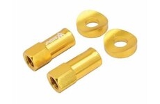 ASTA EXTENDED RIM LOCK NUTS with BEVELED SPACERS