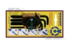 BEARGRIP Sada TORX kľúčov T8-T40 dlhé - AKCIA 19,90 EUR