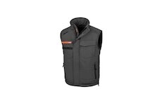 BETA 7673NG S-SLEEVELESS JACKET BLACK-GREY