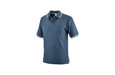 BETA POLO SHIRT TRICOLORE SHORT SLEEVE 100% COTTON BLUE M