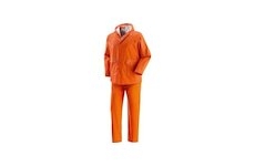 BETA RAINSUIT (JACKET AND TROUSERS) MADE WITH PVC - POLYESTER - PVC PLUVIO ORANGE XXXL